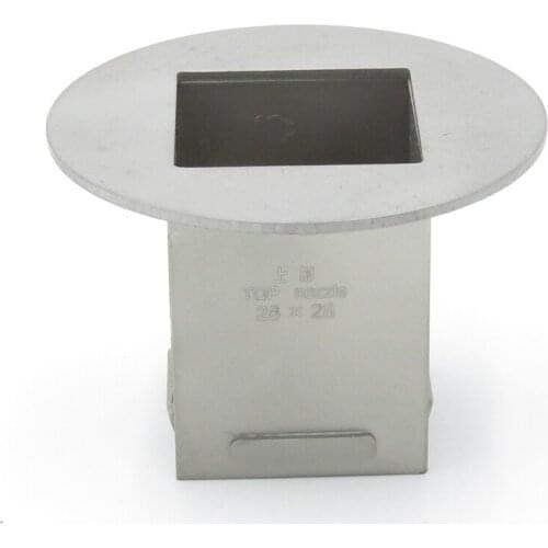 28mm x 28mm Upper wind Tsui Bga Hot Air Nozzle For Honton Zhuomao SCOTLE-IR360 SCOTLE-HR6000 SCOTLE-HR460 SCOTLE-HR460C Station