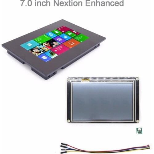 7.0'' Nextion Enhanced HMI Resistive / Capactive Multi-Touch Display LCD Screen Panel with / without Enclosure Case