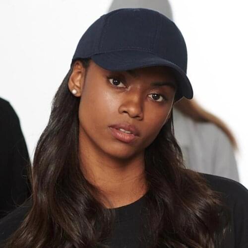 New Solid Color Women Baseball Cap Summer Adjustable Unisex Baseball Caps Women Men Sun Hats Black White Hip-hop Hat