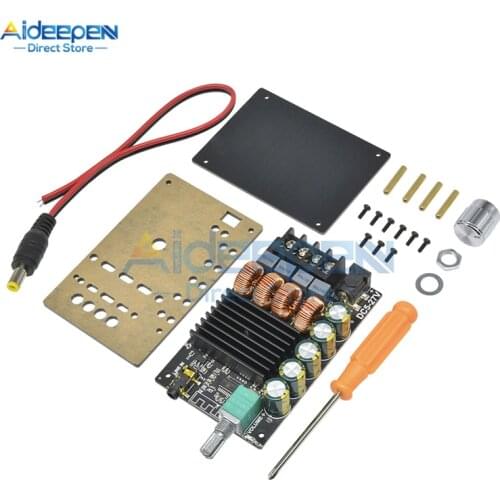 DC 8-24V HIFI TPA3116 Bluetooth 5.0 High Power Digital Amplifier Stereo Board 100W+100W AMP Amplificador Audio Home Theater