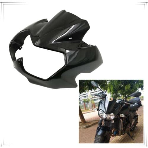 For Kawasaki Z750 Z 750 2004 2005 2006 Motorcycle Front Head Neck Upper Headlight Cover Fairing Cowl Nose Protector Fairings