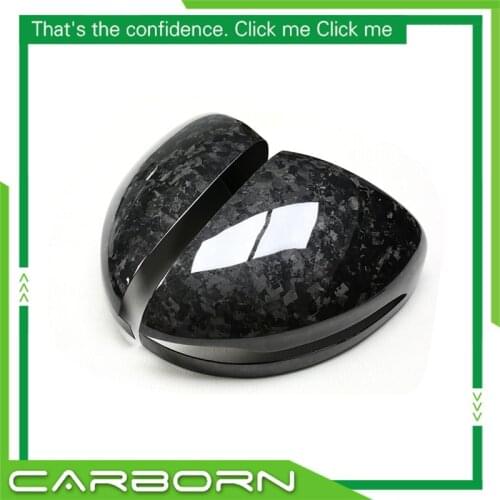 For-Mercedes For-Benz 2019-on G-class G500 G350 W464 G63 GLE 43 63 W167 Add On Type Dry Carbon Fiber Rear View Side Mirror Cover