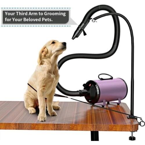 Dual-use Pet Hair Dryer Bracket Telescopic Any Shape Fixation Frame Multipurpose