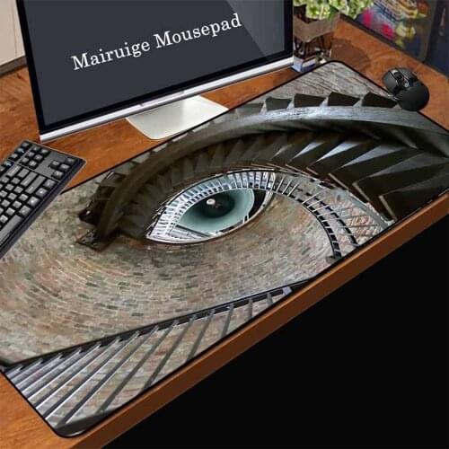 Mairuige Brazil Low Price Promotional Game Mouse Pad Heaven Eye Rubber Non-slip Office Desktop Computer Desk Decoration Mat