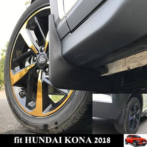 KONA Car Rear Front Mudguards Mud Flaps Splash Guards for HYNDAI KONA 2017 2018