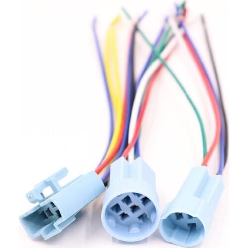 16mm 19mm 22mm Metal Button Switch Socket Connector Cable Socket For Metal Push Button Switch Wiring 5Wires