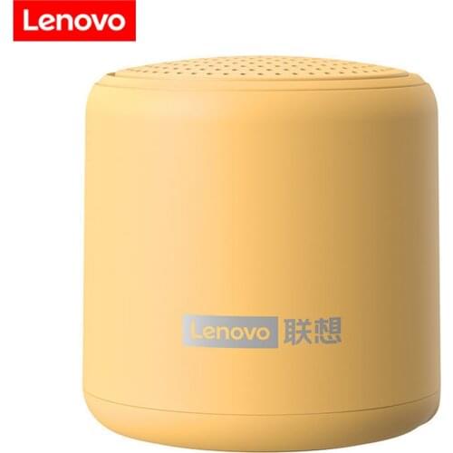 Original Lenovo L01 Bluetooth Speaker Portable Outdoor Loudspeaker Wireless Mini Column 3D Stereo Music Surround Bass Box Mic