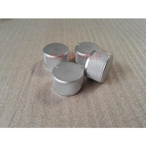 Silver / black / Gold Diameter 35mm height 22mm Pattern Full aluminum solid knob HIFI Amplifier volume knob Potentiometer knob