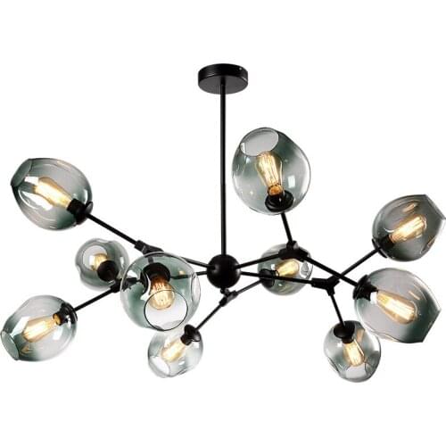 Modern Chandelier lighting Led Lamp 110V220V Industrial Ceiling Chandeliers Lighting Living Room Bedroom Light Fixtures