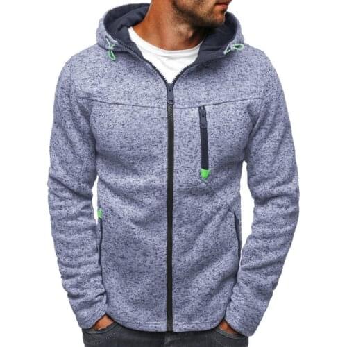 Luxury Hoodies Sweatshirts Men Autumn Zipper Patchwork Cardigan Jacket Causal Overcoat Streetwear Gym Cotton Sudadera Hombre