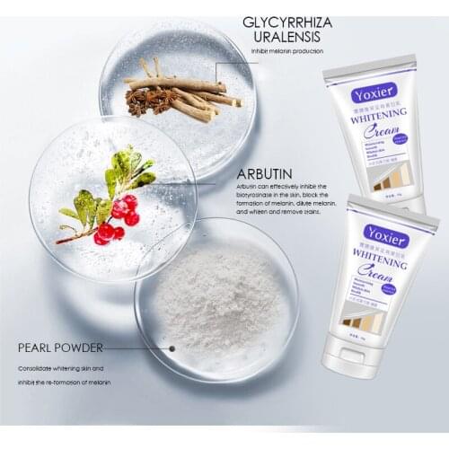 Whitening Cream Moisturizing Nourish Repair Improve Arm Armpit Ankles Elbow Knee Body Dull Brighten Arbutin Skin Care 50g