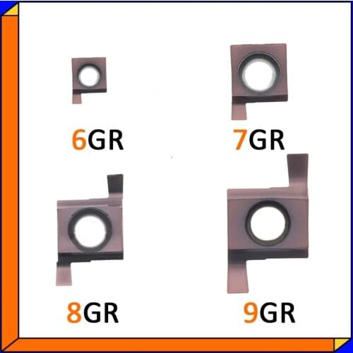 10PCS 6GR 7GR 8GR 9GR Inside Groove Carbide Turning Inserts.7GR 8GR 9GR 100/150/200/250/300 Suit for Grooving Turning Tools SNGR