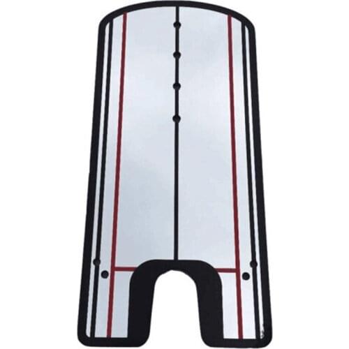 Golf Putting Practice Mirror Putting Mirror Alignment Training Aid Golf Practice Putter Mirror Eye Line