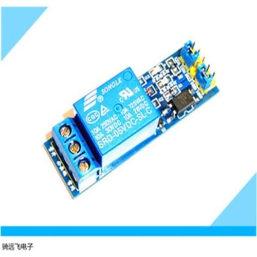 1 relay 12V high level trigger with optocoupler isolation, high quality anti-interference