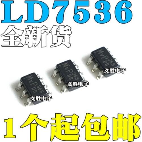 New and original LD7536 LD7536RGL 36 36S 36R SOT23-6 The LCD power supply chip, switching power supply management