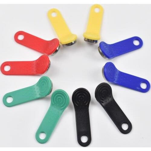100pcs/Lot RW1990 TM Card Touch Memory Ibutton/i-button Key Handle For Guard Tour System Sauna Lock Card