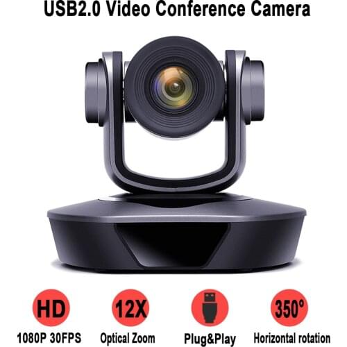 2MP 1080P 10X Zoom USB PTZ Video Conference Camera H.265 Broadcast Live Streaming For Metting Telemedicine Remote Teaching