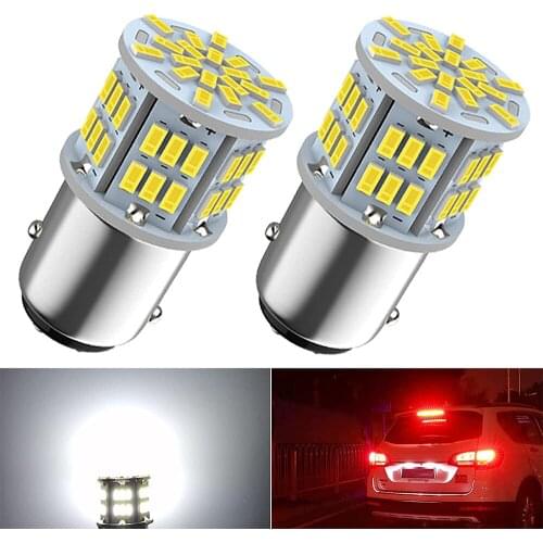 1157 Led Brake Light Bulb 12V-24V BAY15D LED Replacement Light Bulb for Brake Tail Running Parking Backup Light for Car RV Trail
