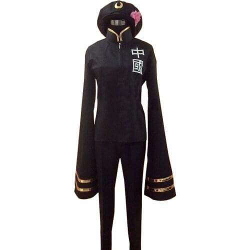 2017 APH Axis Powers Hetalia China Wang Chun Yan Cosplay Costume Set
