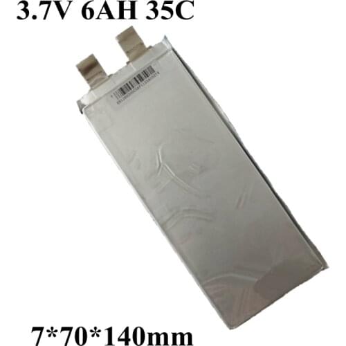 3pcs 7070140 3.7v 6000mah 35C Lipo Bateria 3.7v 30c 6ah Battery for 11.1v 3s Diy RC Toys Lipo 3s 5200mah 6s Lipo Plane Aircraft