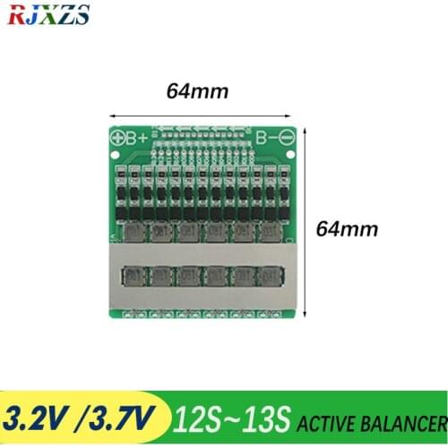12S 13S LiFePO4 Lithium Ion Active Balancer board balncing full charge battery balance board