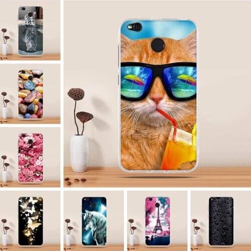 Phone Case For Xiaomi Redmi 4X Case Soft Silicone Cover For Xiaomi Redmi 4X Bumper Housing TPU Protector Cover For Redmi4x Case