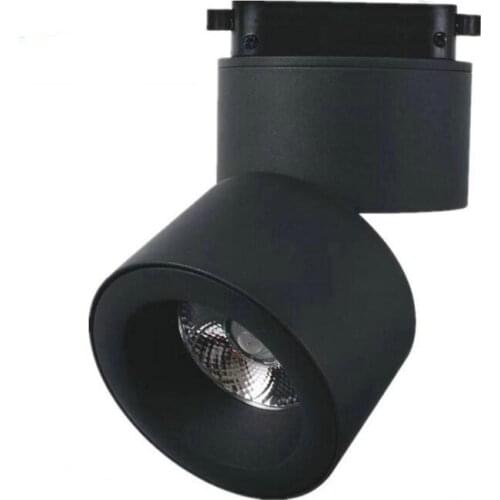 Dimmable 20W 30W cree COB LED Track Lighting Aluminum rail lamp leds spotlights iluminacao for Clothing Exclusive Shop lighting