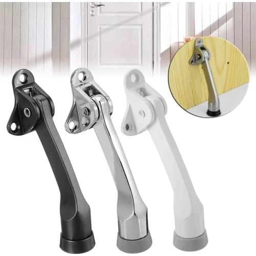 1pc Door Stopper Kick Down Home Door Holder Rubber Buffer Door Mounted Stopper For Home Tools Accessories Door Stopper
