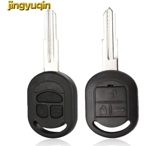 Jingyuqin 10pcs Remote Car Key Shell For Buick 2003-2005 Excelle HRV For Chevrolet Car Key Blanks Case Fob Uncut Blade