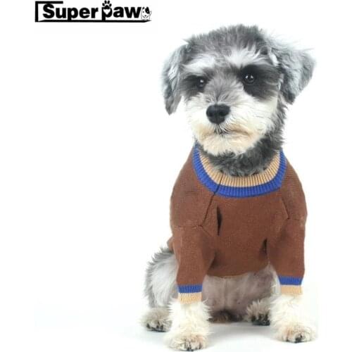 Fashion Pet Dog Sweater Clothes Winter Warm Puppy Hoodie Jacket Coat for Small Medium Dogs French Bulldog Pug Schnauzer LYC14