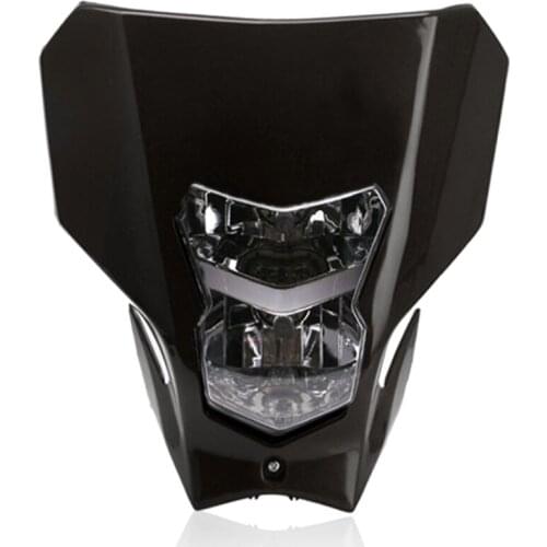 Motorcycle Halogen HeadLight Lamp Windshield Headlight Fairing Mask DRL Light for Honda Crf450L 450XR 2019-2020