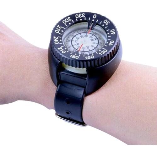 Wrist Watch Style Waterproof Diving Compass Swimming Water Sport Light weight Compass Navigation Tool Hiking Camping