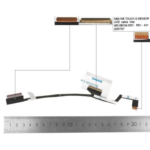 New LCD LED Video Flex Cable For HP Envy X360 15-BQ 15M-BQ 15-BP 15M-BP PN:450.0BX04.0001