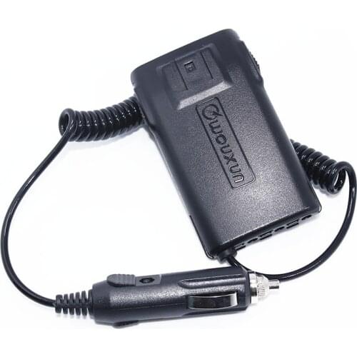 Original Wouuxn KG-UVD1P 12-24V Car Charger Battery Eliminator for Wouxun Portable Radio Walkie Talkie KG-UV6D Ham Two Way Radio