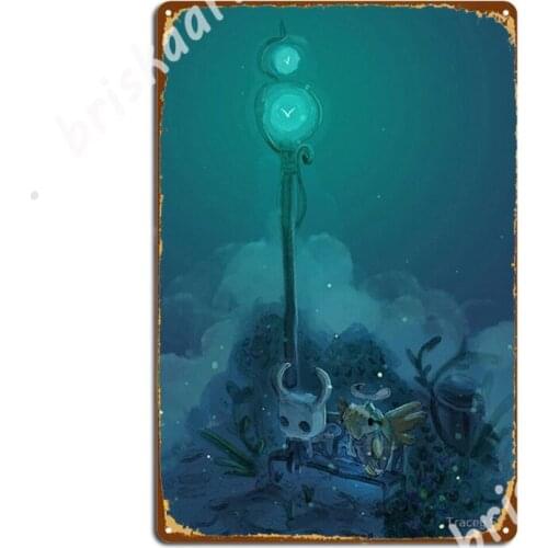 Hollow Knights Metal Signs Wall Decor Garage Club Cinema Living Room Vintage Tin sign Posters