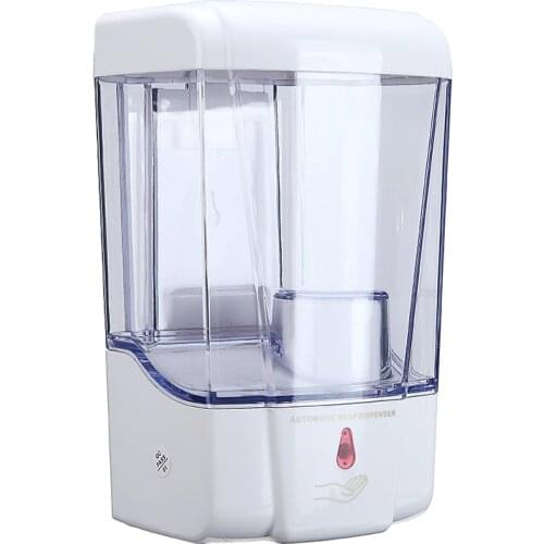 Durable Sensitive 700ML Wall-Mounted Automatic IR Smart Sensor Public Hands Sanitizer Soap Shampoo Dispenser