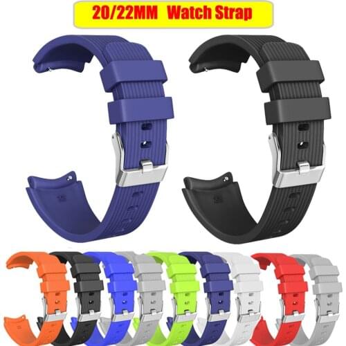 Silicone Band For Huawei Watch Gt GT 2 Pro Sport Watch Strap Watchband/Samsung galaxy active 2 40 44 20/22mm Wristband Bracelet