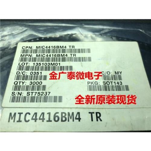 5/PCS NEW Silk Screen Mic4416 Silk Screen D10 Patch SOT-143 Brand New & Original