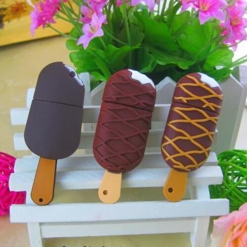 Usb Flash Drive 3.0 Ice Cream Pen Drive 1TB Cartoon Hot Sale Usb Stick Cute Mini Pendrive 2TB Flash Card 128GB 16GB 32GB 64GB
