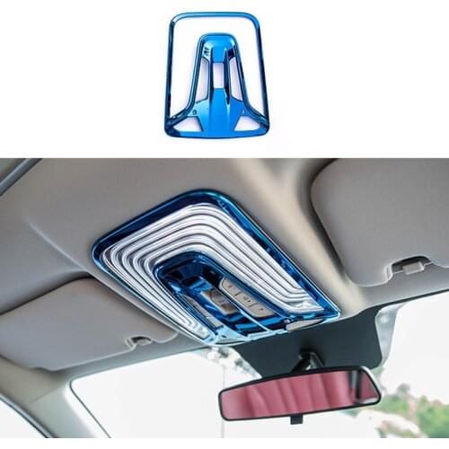 1pc for changan CS75 PLUS 2020 reading light Decorative frame stainless steel decoration