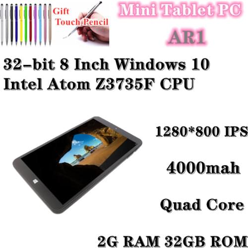Hot Sale 8 Inch CWI 513 Windows 10&Android 5.1 Tablet PC Support Bluetooth-compatible RAM 2GB ROM 32GB 32-bit Operating System