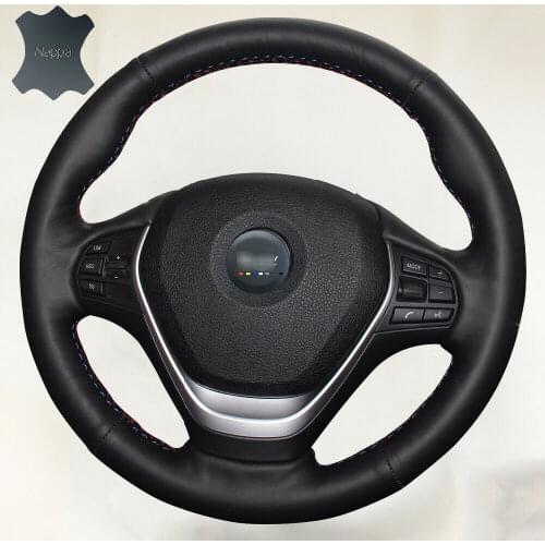 Car Braiding cover for Steering Wheel Cover for BMW F30 320i 328i 320d F20