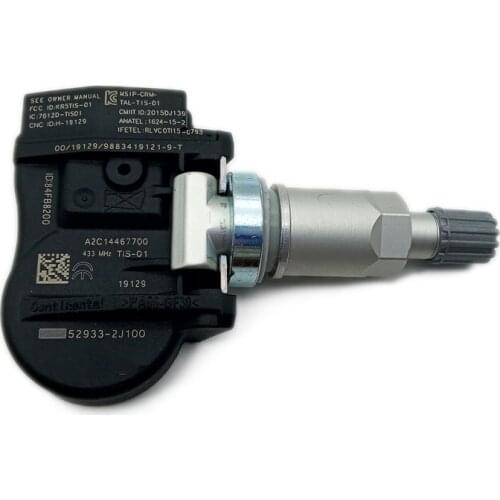 1pcs 52933-2J100 529332J100 FOR Kia Sorento Carens Mohave 2017 2018 FOR Hyundai Accent 2018 2019 TPMS Wheel Tire Pressure Sensor