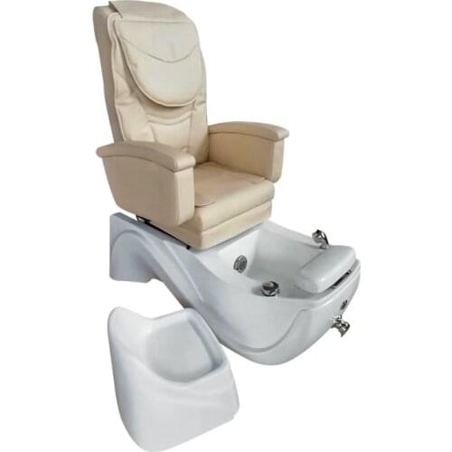 Electric Spa Foot Massage Manicure Fiberglass Foot Basin Kneading Massage Chair