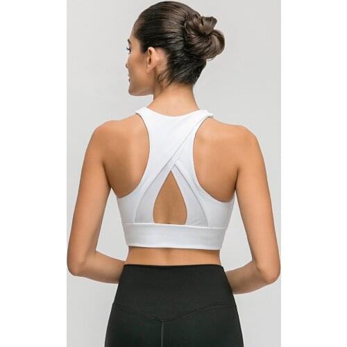 Fitness Bras Yoga Top Women Quick Dry Plus Size S-2XL Padded Sportswear Workout Sports Bra for Women Running Gym Bra Crop Tops