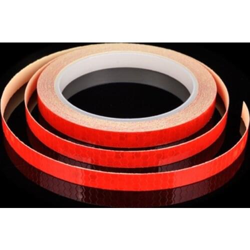 800cm/315inch Fluorescent Bike Bicycle Cycling Motorcycle Reflective Stickers Strip Decal Roadway Safety Wheel Reflective Tape