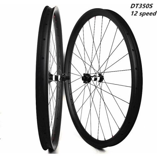 27.5er carbon mtb disc wheels XC 33.5x25mm Asymmetry tubeless mtb disc bicycle wheelset 12 speed pillar1420 DT350S 110x15 148x12