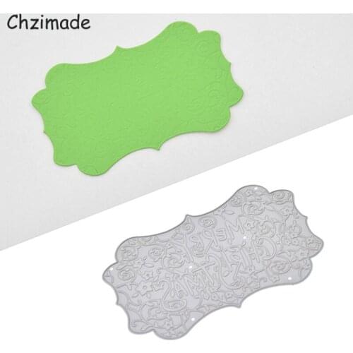 Chzimade Flower Metal Cutting Dies Stencil New Arrival For Scrapbooking Diy Card Making Embossing Die Cut Machine Accessories
