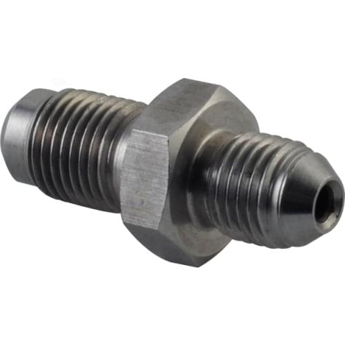 AN3 to M10x1 ,an3 to M12x1.0 Male Bubble Flare Stainless Steel Brake Hose Clutch Line Oil Hose fitting Adapter