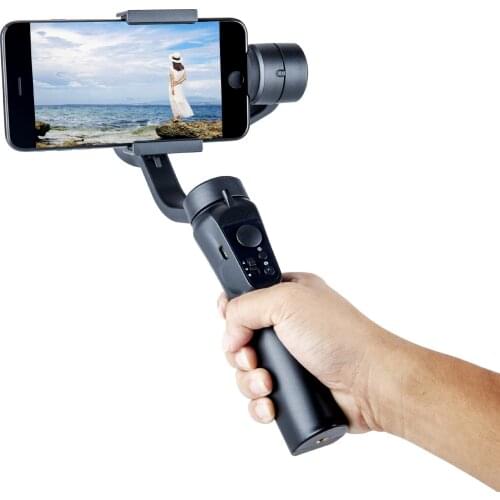 Hand held stabilizer H4 mobile phone shooting face of anti shake balance PTZ intelligent 360 three axis live self timer